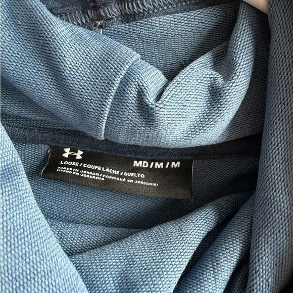 Under Armour Women's Featherweight Fleece Funnel Neck size Medium - Picture 5 of 7